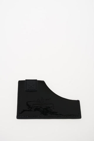 Patent Leather Card Holder