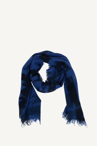 180x55cm fringed bouclé POPPY Stole