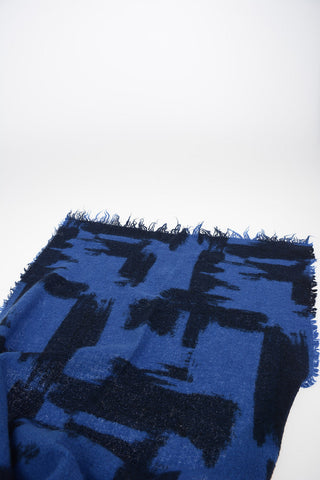 180x55cm fringed bouclé POPPY Stole