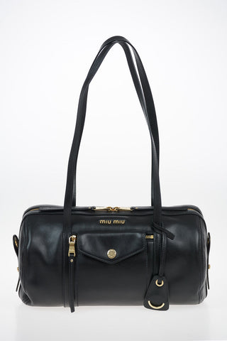 leather GRACE Bowler Bag