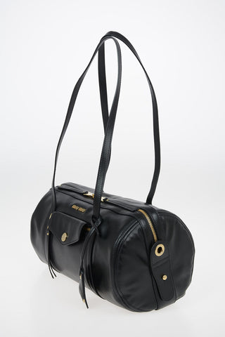 leather GRACE Bowler Bag