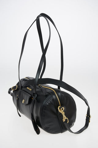 leather GRACE Bowler Bag