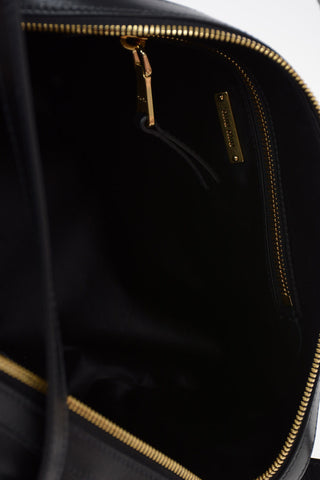 leather GRACE Bowler Bag