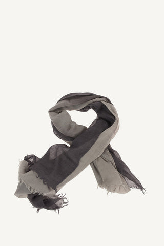 Sciarpa LERA in Cashmere e Seta con Frange 140x140cm
