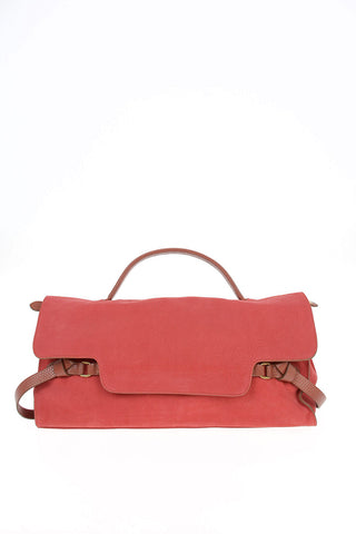 Textured leather NINA M UTE Baguette bag