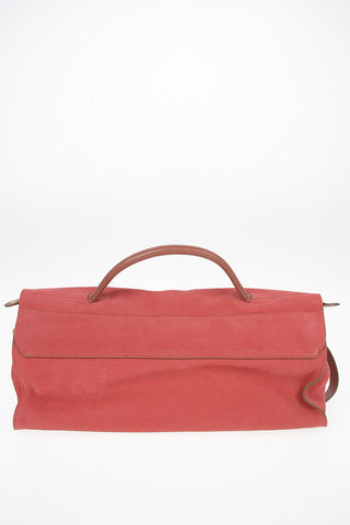 Textured leather NINA M UTE Baguette bag