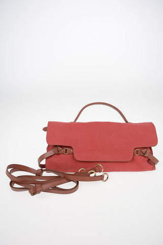 Textured leather NINA M UTE Baguette bag