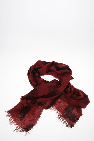 180x55cm fringed bouclé POPPY Stole