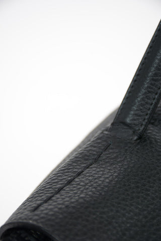 Textured leather NINA M CACHEMIRE Baguette bag