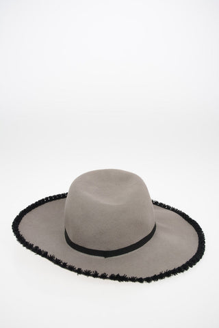 fringed wool Panama