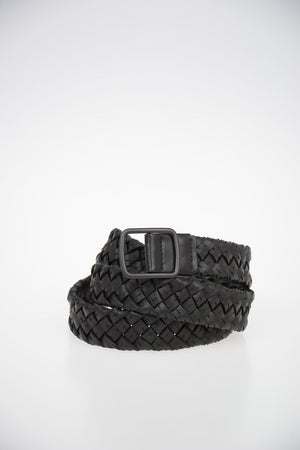 40mm Braided Leather Belt