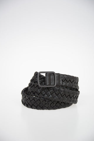 40mm Braided Leather Belt