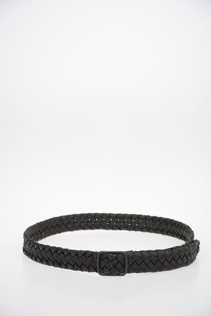 40mm Braided Leather Belt