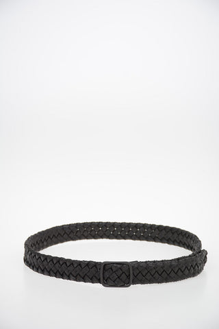 40mm Braided Leather Belt