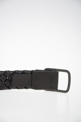 40mm Braided Leather Belt