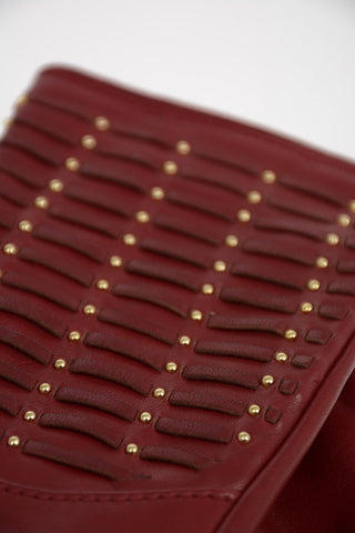Leather Gloves with Studs
