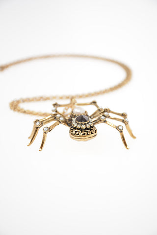Spider Pendant Chain Necklace