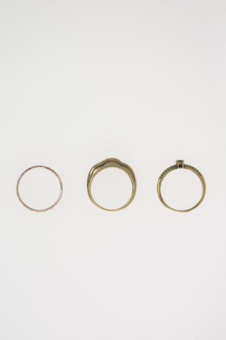 Rocks Set Anelli