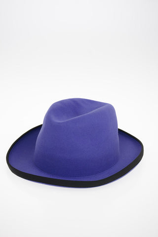 fur felt Homburg