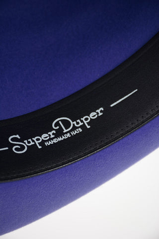 fur felt Homburg
