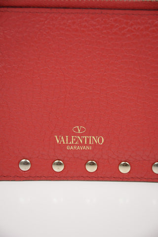 GARAVANI Leather Card Holder With Studs