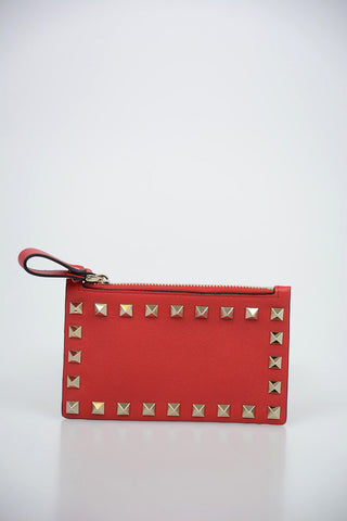 GARAVANI Leather Card Holder With Studs