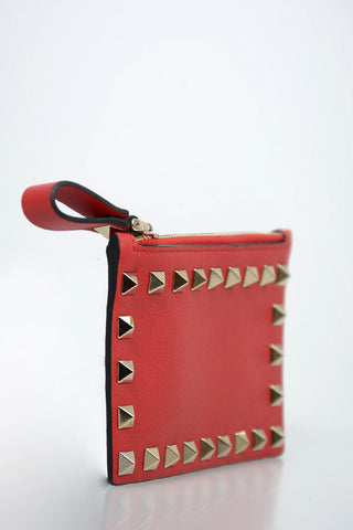 GARAVANI Leather Card Holder With Studs