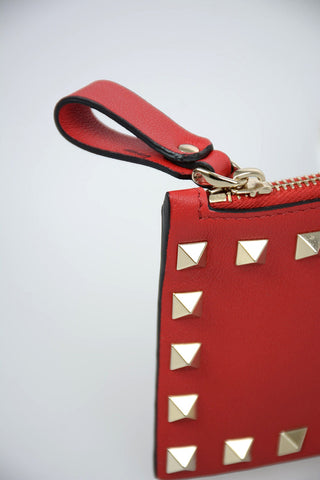 GARAVANI Leather Card Holder With Studs