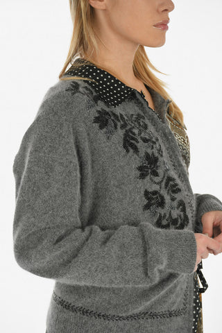 paisley Asymmetrical shirtdress