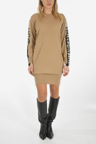 wool above knee  bubble dress