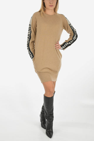 wool above knee  bubble dress