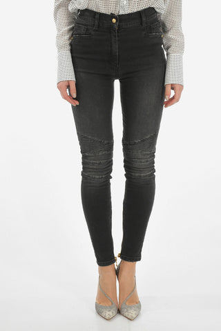 Mid-rise waist slim fit jeans
