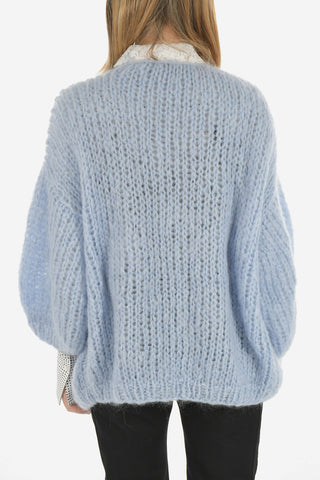 cable knit cardigan