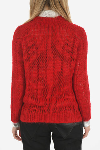 mohair cardigan