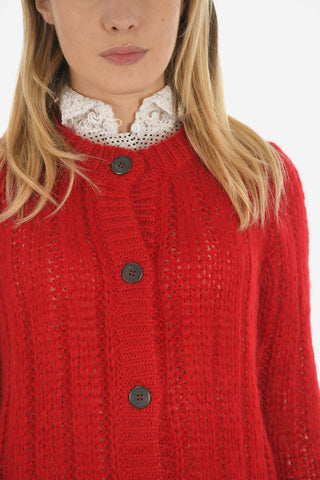 mohair cardigan