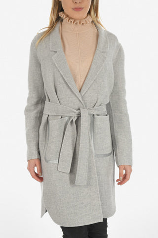 cashmere coat with belt