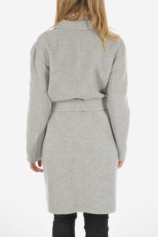 cashmere coat with belt