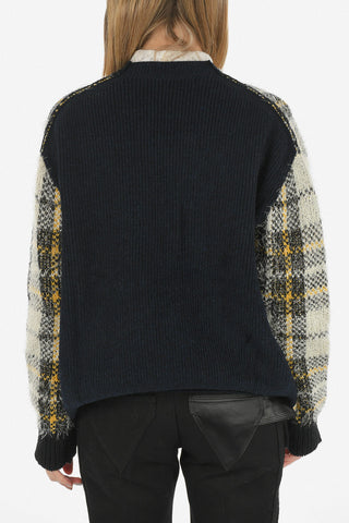 fuzzy cardigan