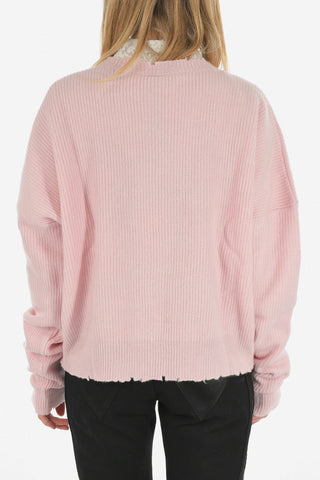 ribbed oversize sweater