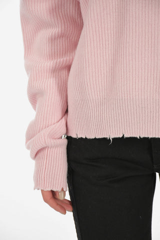 ribbed oversize sweater