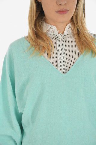 v-neck TELEX sweater
