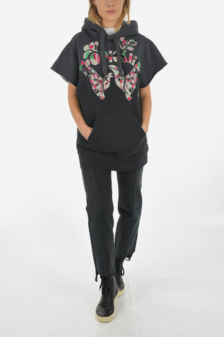 Oversize Sleeveless Sweatshirt