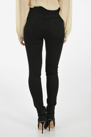 high-rise waist VESPER skinny fit jeans