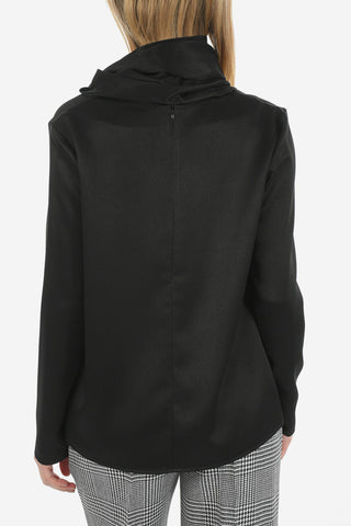 Tie neck top