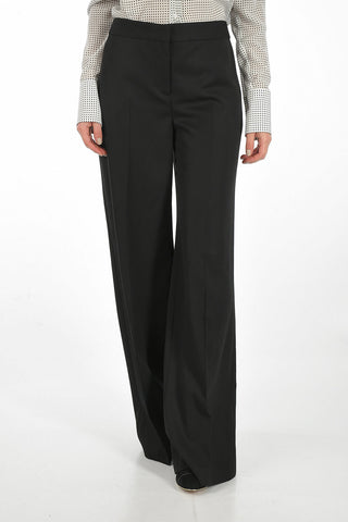 Virgin Wool Wide Leg Pant