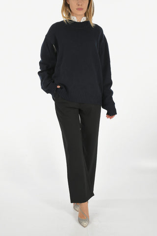 Wool and Cashmere Crewneck Sweater