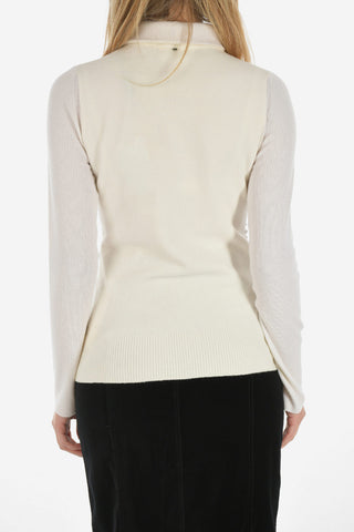 virgin wool turtle-neck sweater