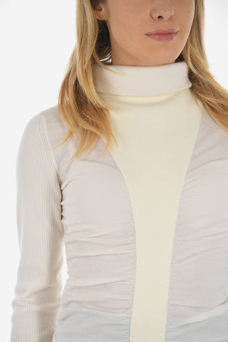 virgin wool turtle-neck sweater