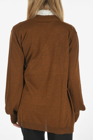 cardigan sciallato
