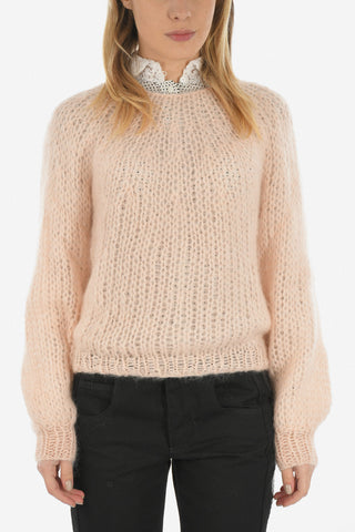 mohair cable knit Sweater